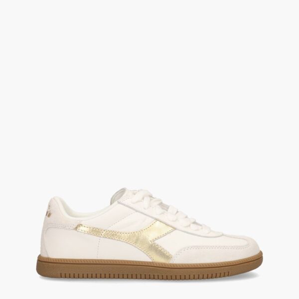 Diadora Heritage Trainer Doré Wit/Goud